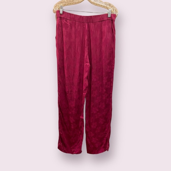 Zara | Women’s | Pink Patterned Pants | Size: Large - Picture 3 of 6